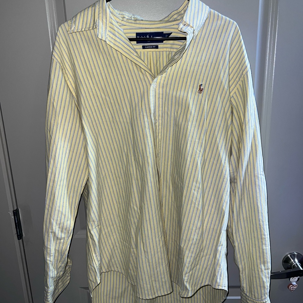 Polo Ralph Lauren Long Sleeve Shirt Size L